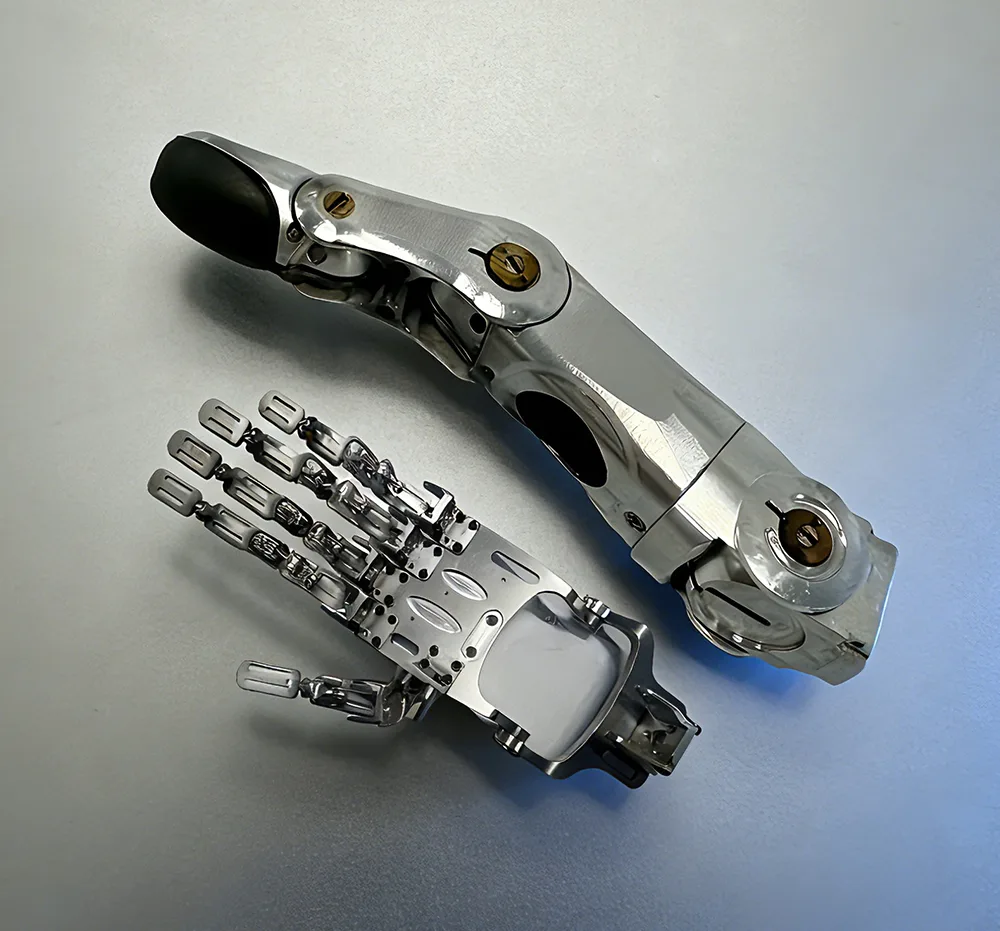 Bearbetning av robotdelar