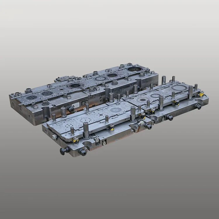 EV-motor- och rotorlaminering med oljehål